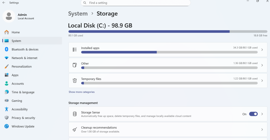 Windows Storage Hindi Tech Blogging