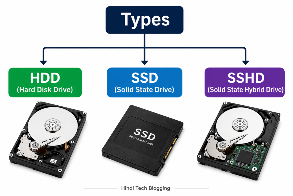 types of hard disk