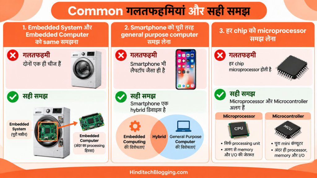 Embedded Computer को समझने में होने वाली गलतियाँ