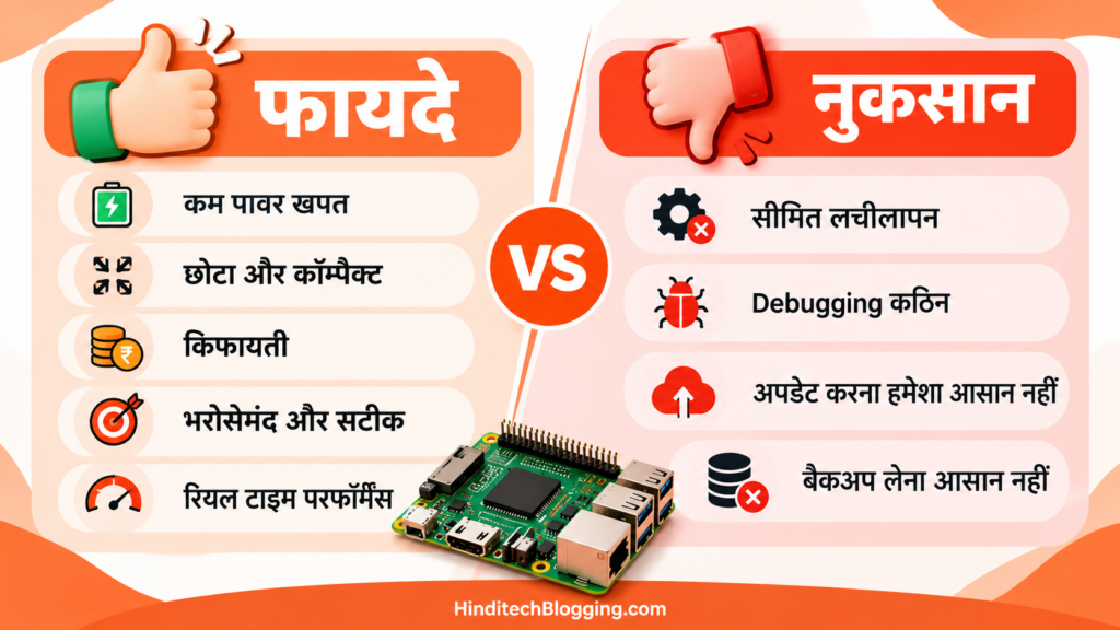 Embedded Computer के फायदे और नुकसान